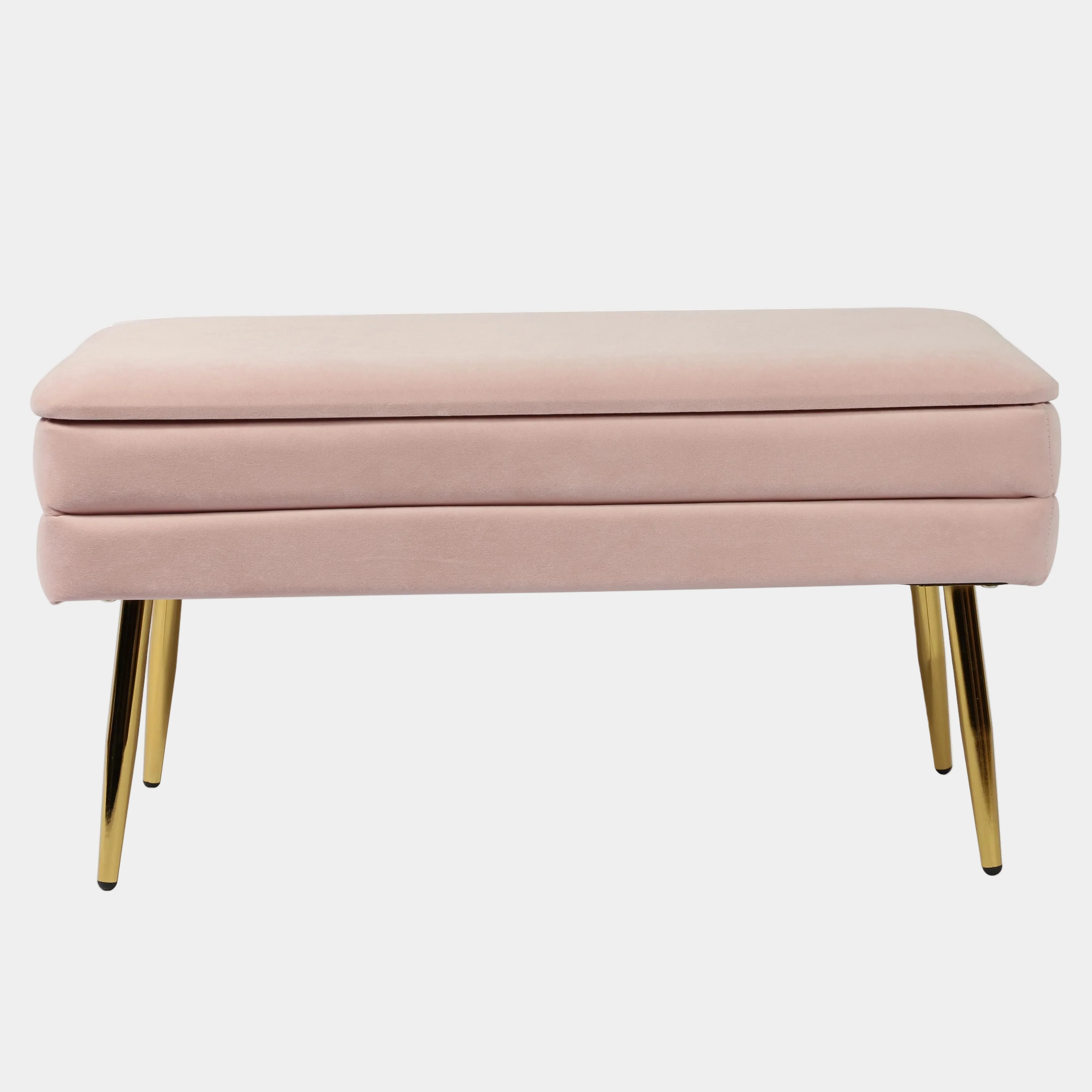 Ziva 31" Velvet Storage Bench - Image 7