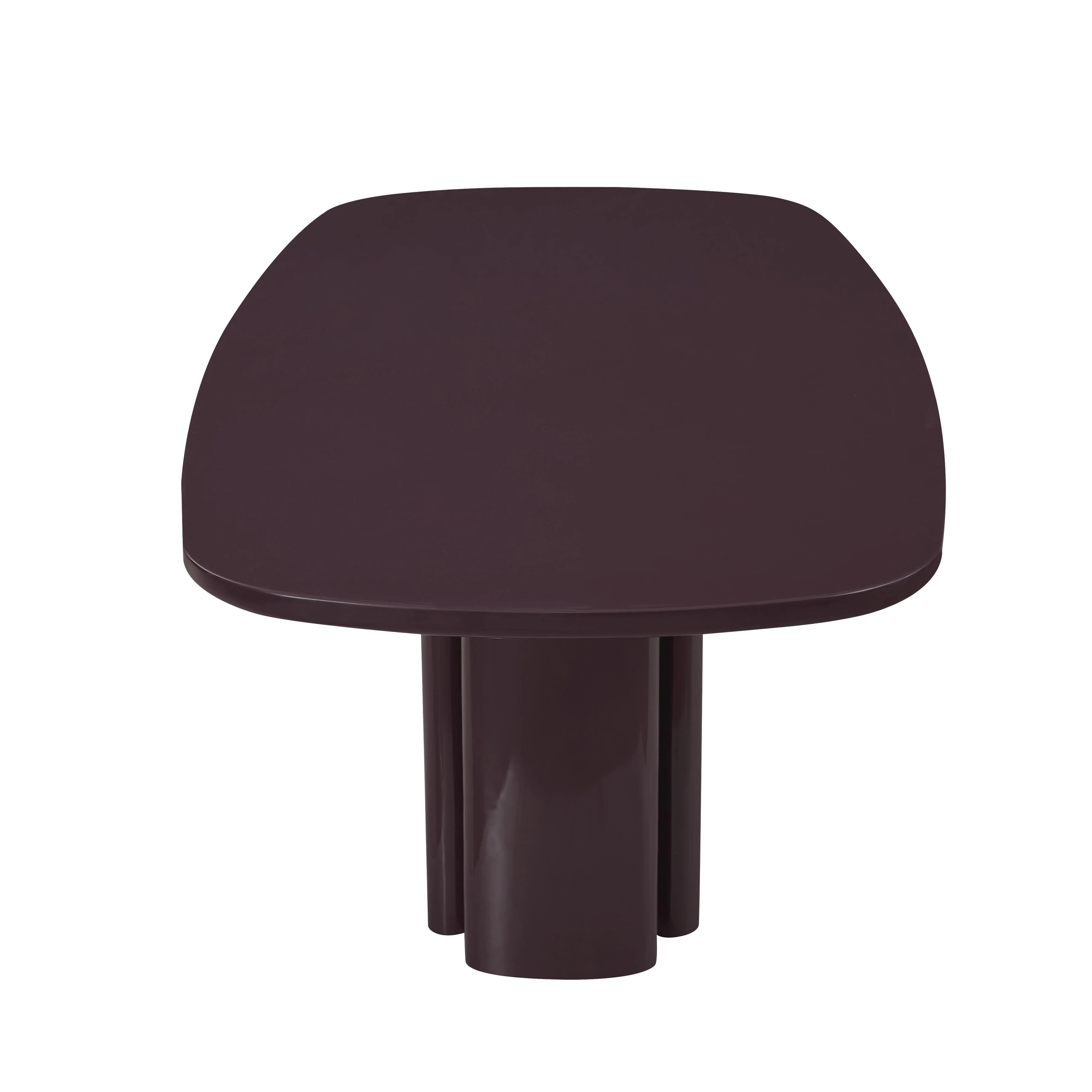 Zola 94.5" Lacquer Oval Dining Table - Image 19