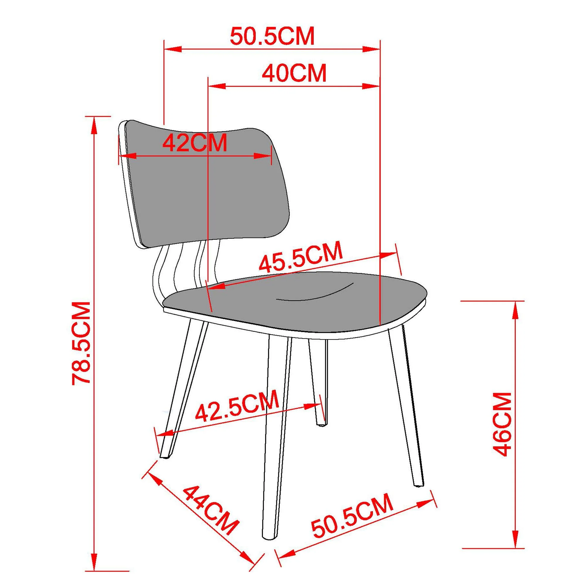 Zuni Dining Chair in Beige Fabric and Natural - Image 8